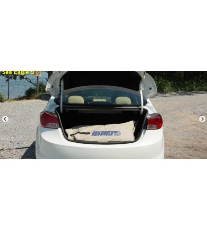 Sea Eagle SE9 Fishermans Dream Motormount with the attachments for a motor mount