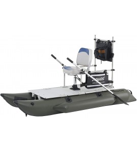 AQUOS 2021 Backpack 8.8ft Pontoon Boat with Guard Bar and Folding Seat AQUOS 2021 Backpack 8.8ft Pontoon Boat with Guard Bar and Folding Seat