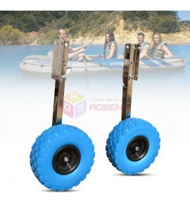 Stainless Steel Boat Transom Launching Wheel Dolly For Inflatable Boat Stainless Steel Boat Transom Launching Wheel Dolly For Inflatable Boat