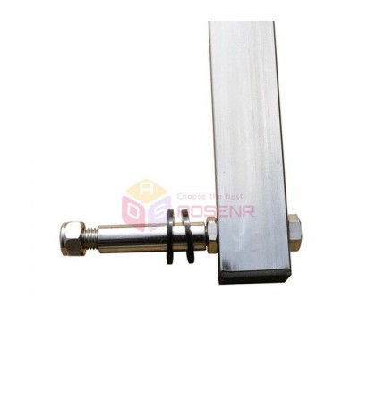 Stainless Steel Boat Transom Launching Wheel Dolly For Inflatable Boat