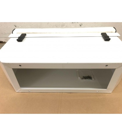 INFLATABLE BENCH SEAT - WHITE ALUMINUM POWER COAT