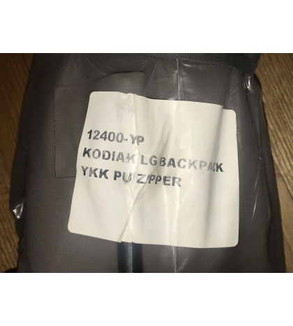 Watershed Kodiak Pack Waterproof Submersible XL Dry Bag YKK Zip 12400-YP NEW