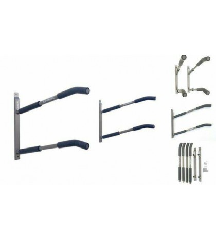 Glacik Universal Wall Mount Rack Storage with Padded Arms for SUP Paddle Boards