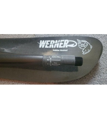 Werner Kalliste:Hooked - 2 Pieced Carbon Paddle - 260 cm - Excellent Condition