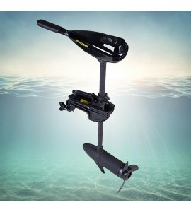 12V 58lbs Electric Outboard Trolling Motor Inflatable Short Shaft Boat Engine US