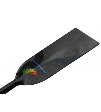 ZJ SPORT One-Piece IDBF Approved Dragon Boat Paddle With Grey Paddle Bag
