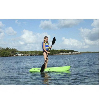 Lifetime Green Youth Wave Kayak with Paddles