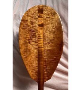 Rare Curly Koa Paddle - Hawaiian Outrigger Canoe Paddling