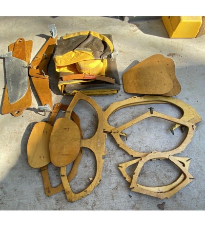 Vintage Folbot 2-Person  Kayak w/ Original Paddles & Sail