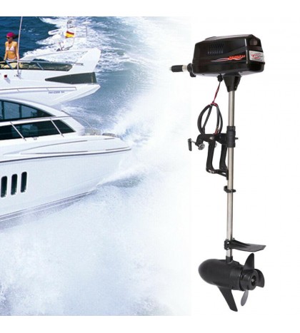 24V 3HP Electric Outboard Motor Brushless Trolling Motor Fishing Boat Engine