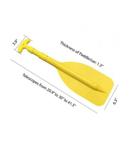 5X(Telescoping Boat Paddle Collapsible Oar Kayak Canoe Boat Accessories Portable