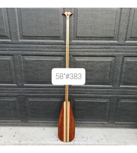wooden canoe paddles