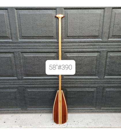 wooden canoe paddles