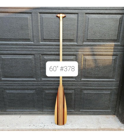 wooden canoe paddles