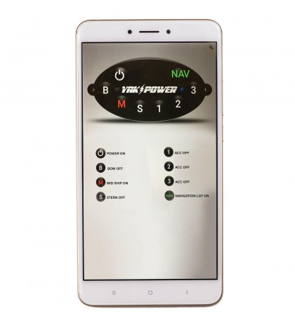 Yak-Power 8 Circuit Bluetooth Enabled Switching System YP-RP8R