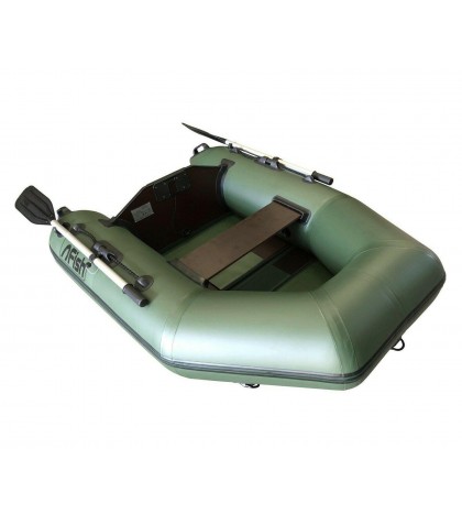 FISH 180 green inflatable fishing boat top quality 100% built in Europe