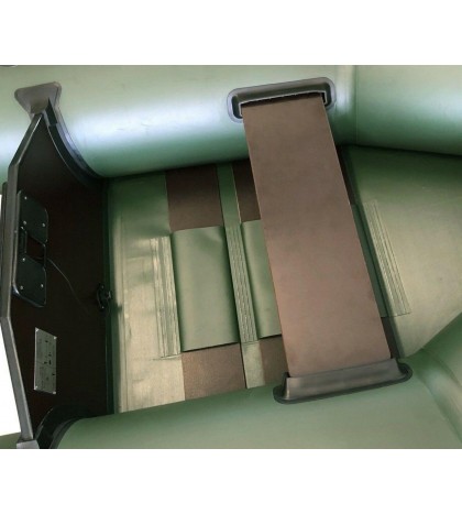 FISH 180 green inflatable fishing boat top quality 100% built in Europe