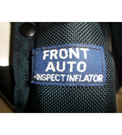 U.S. Sailing Association certified Sospender with solid brushed metal hardware