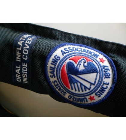 U.S. Sailing Association certified Sospender with solid brushed metal hardware