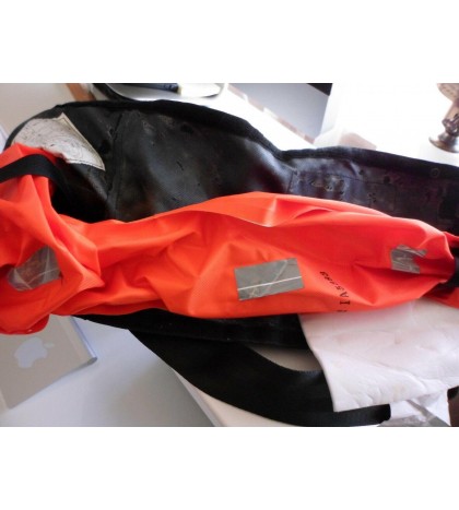 U.S. Sailing Association certified Sospender with solid brushed metal hardware