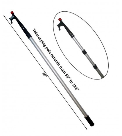 Bargain Marine Aluminum Telescopic Kayak Hook Dock 50