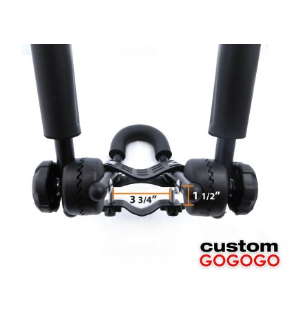 Folding Universal Collapsible Kayak roof top Rack Pair Attachment Pre-Assembled