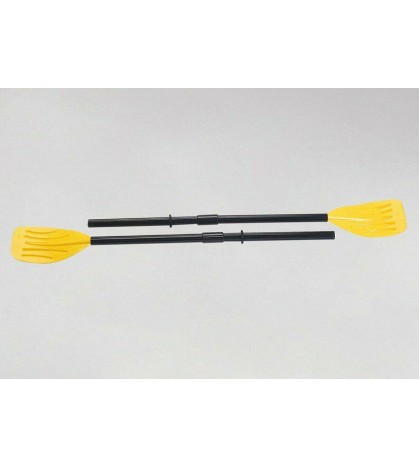 Intex 3 Person Raft w/ Pump & Oars & 2 Person Raft Set w/ 2 Oars & Pump (2 Pack)