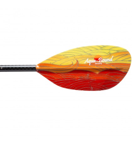 Aqua Bound Whiskey Fiberglass Straight Shaft 4-Piece Kayak Paddle