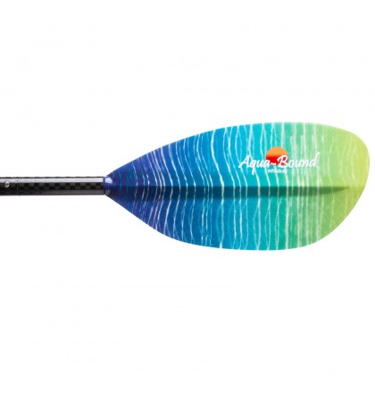 Aqua Bound Whiskey Fiberglass Straight Shaft 4-Piece Kayak Paddle