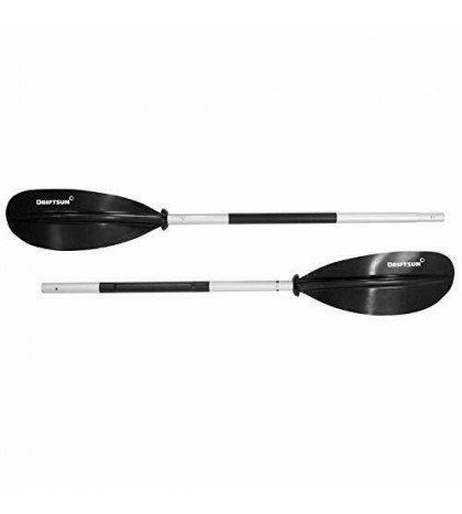 Voyager 2 Person Tandem Inflatable Kayak, Includes 2 Aluminum Paddles, 2 Padded