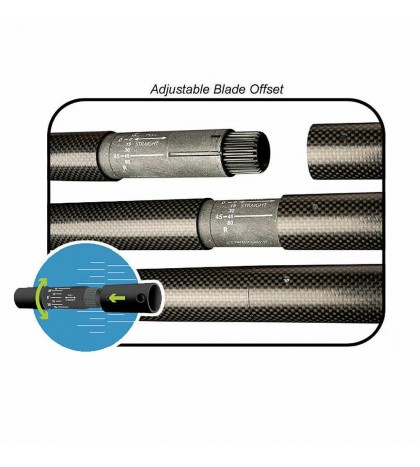 Werner Shuna Hooked Fiberglass Kayak Fishing Paddle