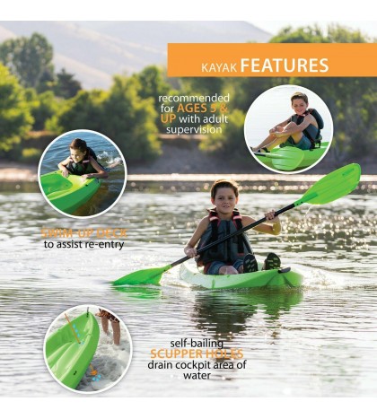 Top Selling 6 feet Youth Kayak (Paddle Included), maximum 45 Days to deliver