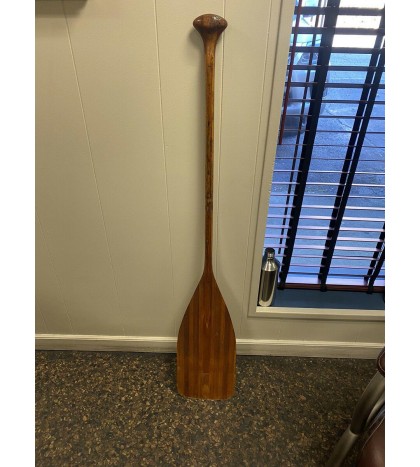 Antique Wooden Canoe Paddle (1) Sawyer Custom Woodworking Paddles