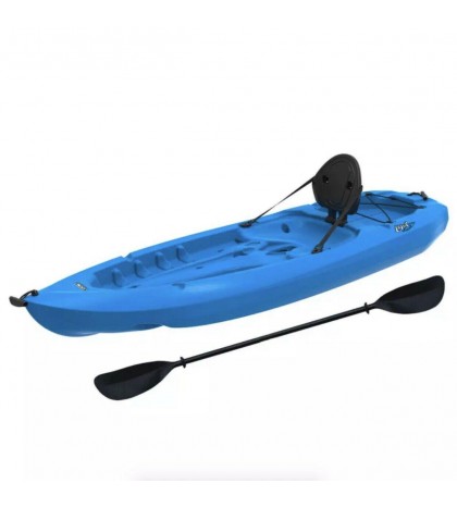 Lifetime 8ft. Lotus 80 Kayak, Sit On Top w/ Paddle - Blue - Brand New