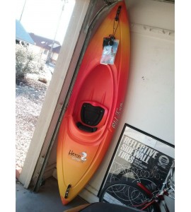 Brand New Never Used 7.5 Foot Old Town Small Adult Child Heron Jr Kayak Sunrise