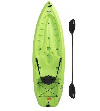 Lifetime Daylite 8ft Sit-on-top Kayak green all Wheather Deep Camping Fishing