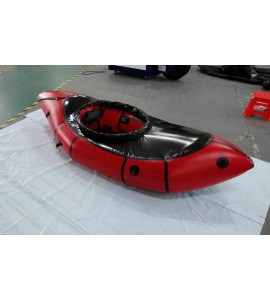Inflatable Lightweight TPU White Water River Micro PackRaft Kayak Canoe NEW