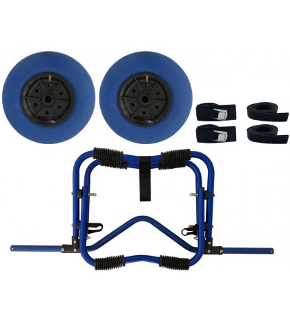 Newcod Kayak Cart, Kayak Dolly with 12-Inch Large Beach Balloon Wheels Tires for