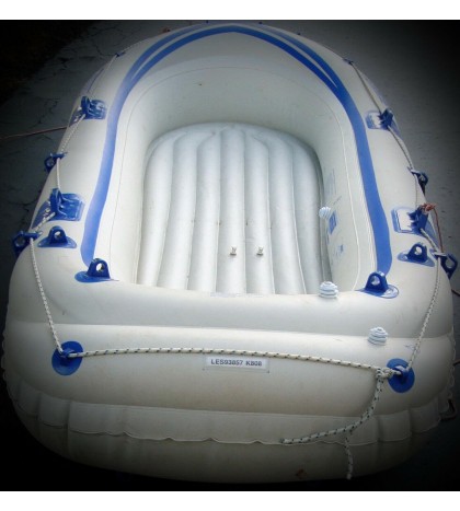 Sea Eagle SE9 Inflatable Boat, motor, battery, accessories; No ship - Local P/U