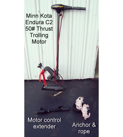 Sea Eagle SE9 Inflatable Boat, motor, battery, accessories; No ship - Local P/U