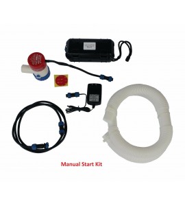 Rechargeable Bilge Pump Kit - 1100 GPH or 18.3 Gallons per Minute