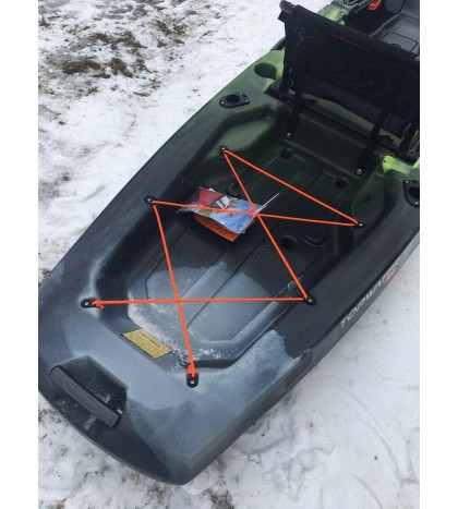 Old Town Topwater 106 Kayak Angler New Color First Light