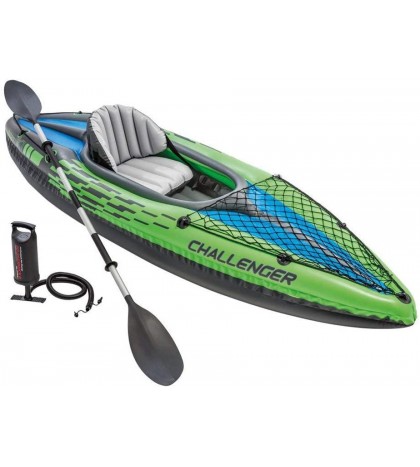 Intex Challenger Kayak Inflatable Set with Aluminum Oars TOP SELLING
