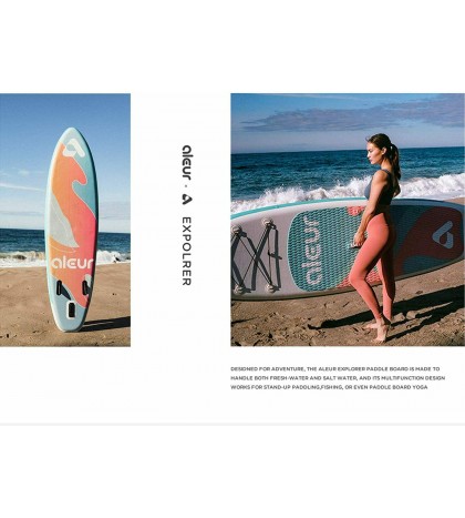 Inflatable Stand Up Paddle Board SUP Surfboard with complete kit 6'' thick