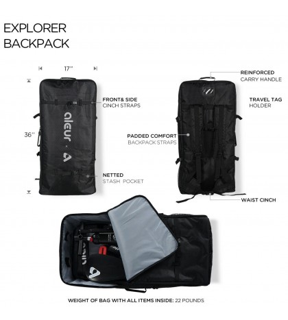 Inflatable Stand Up Paddle Board SUP Surfboard with complete kit 6'' thick