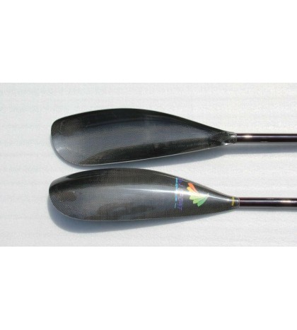 ZJ SPORT Hot Sells Carbon Fiber Kayak Paddle With 3 Type Oval Shaft