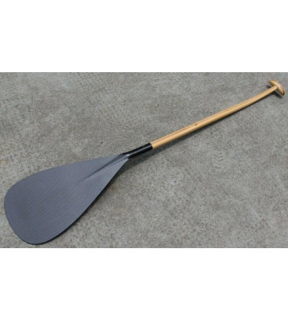 ZJ SPORT Hawaii Type Outrigger Canoe OC Paddle With Carbon Graphics Design Blade