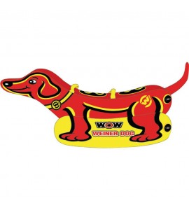 WOW Watersports Weiner Dog 2 Towable - 2 Person WOW Watersports Weiner Dog 2 Towable - 2 Person
