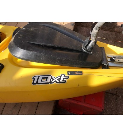 10 Ft Old Town Vapor Kayak With Trolling Motor Custom Used