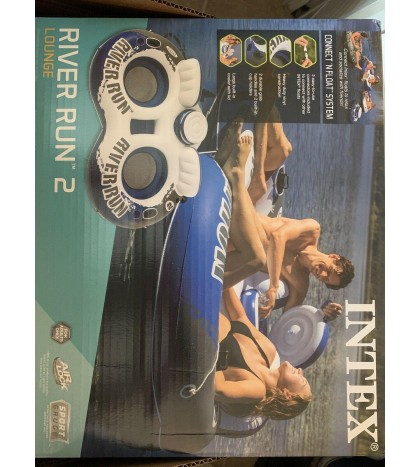 Intex River Run II 2-Person Water Tube Float - 58837EP
